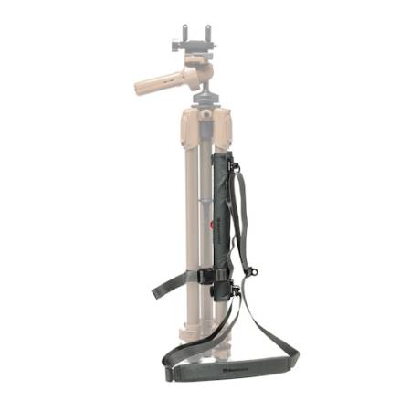 Manfrotto MB RO TBO ALPHA S.H.O.T. - pasek transportowy do statywu - przykład użycia
